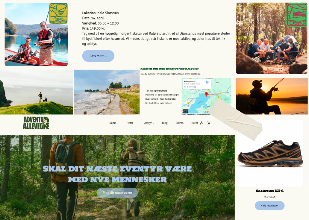 Adventure Allevegne projekt